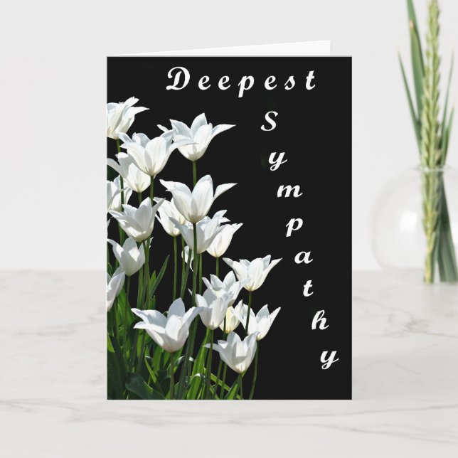 Cartão de simpatia mais profundo (Frente)