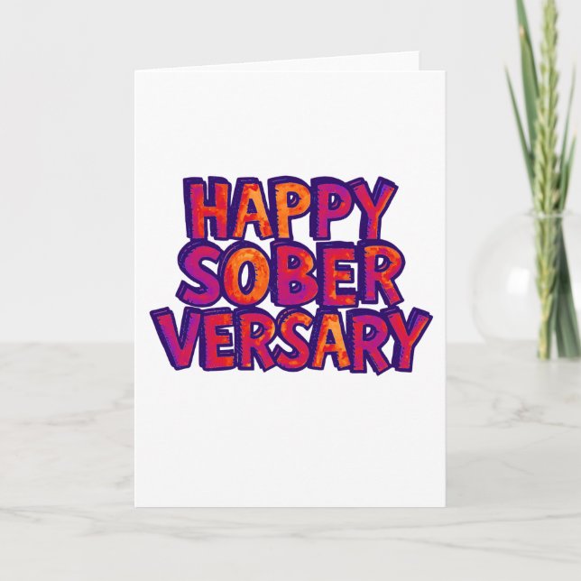 Cartão de Soberversário feliz com envelope 5x7 (Frente)