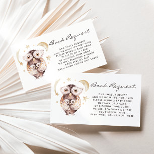 Cartão de Solicitação de Livro de Mamães e Bebês