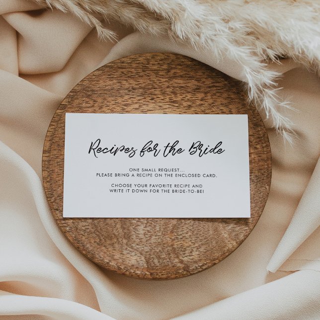 Cartão de solicitação de recebimento de tipografia (Criador carregado)