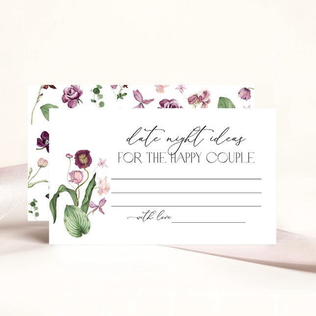 Cartão de Solicitação de Receita para Chá de Noiva (Criador carregado)