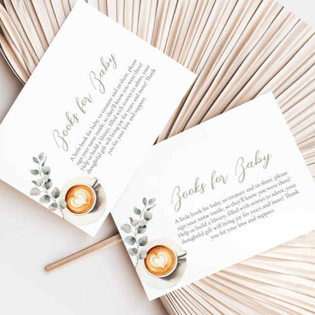 Cartão de solicitação do Livro de chás de fraldas  (Criador carregado)