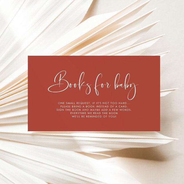 Cartão de solicitação Elegante e Moderno do Livro  (Criador carregado)