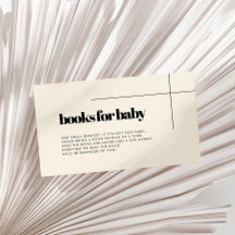 Cartão de solicitação simples de livro de chás de