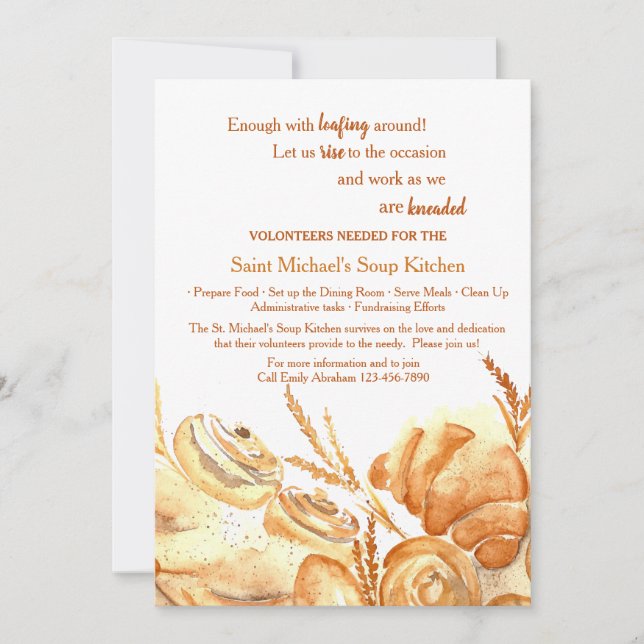 Cartão de Solicitação Voluntário de Itens de Papel (Frente)