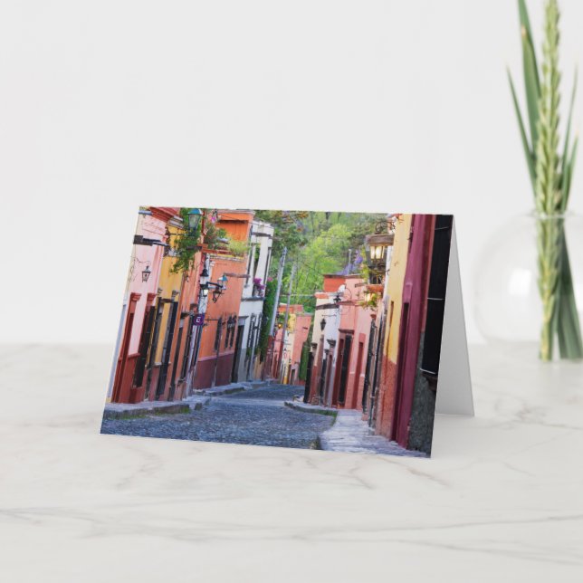 Cartão De Sollano Street, San Miguel De Allende (Frente)