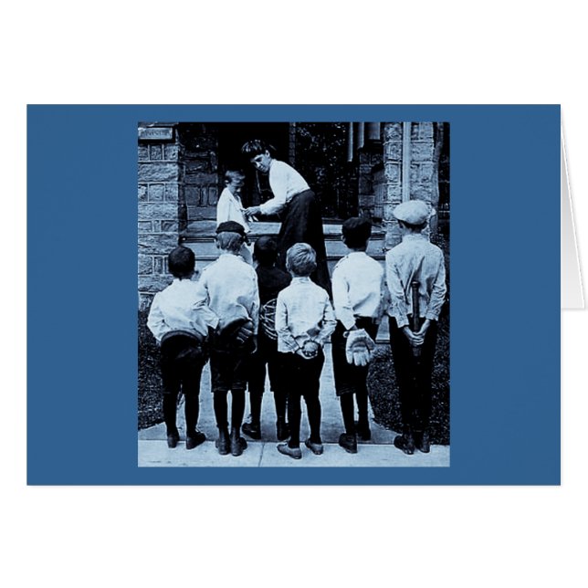 Cartão De Stereoview- mãe por favor? (Frente Horizontal)