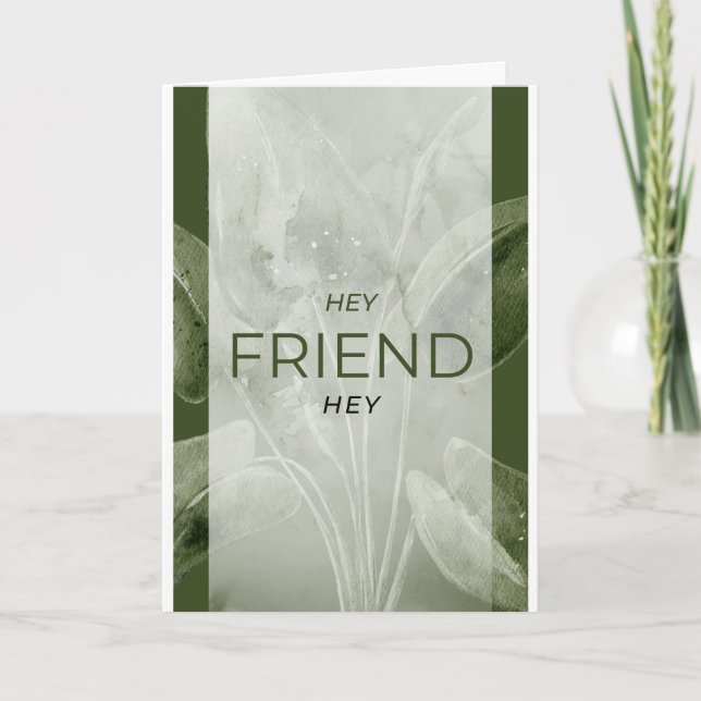 Cartão de Suporte à Manifestação do Amigo (Frente)