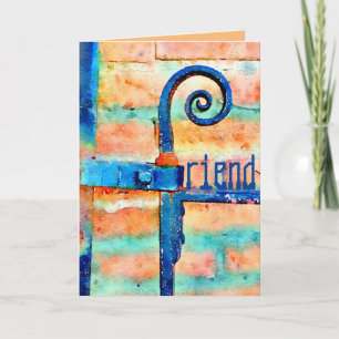 Cartão de Suporte Amigo