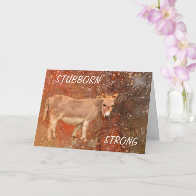 Cartão de Suporte ao Cancer de Encorajamento Donke (Orquídea)