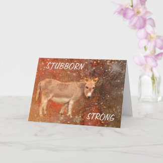 Cartão de Suporte ao Cancer de Encorajamento Donke