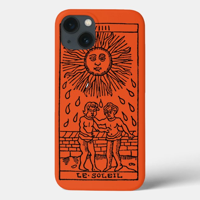 Cartão de Tarô: O Sol (Verso)