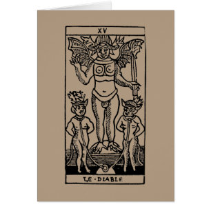 Cartão de Tarot: O diabo
