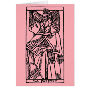 Cartão de Tarot: O Popess