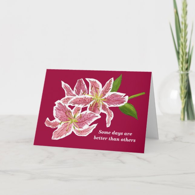 Cartão de Tempos Duros (Frente)