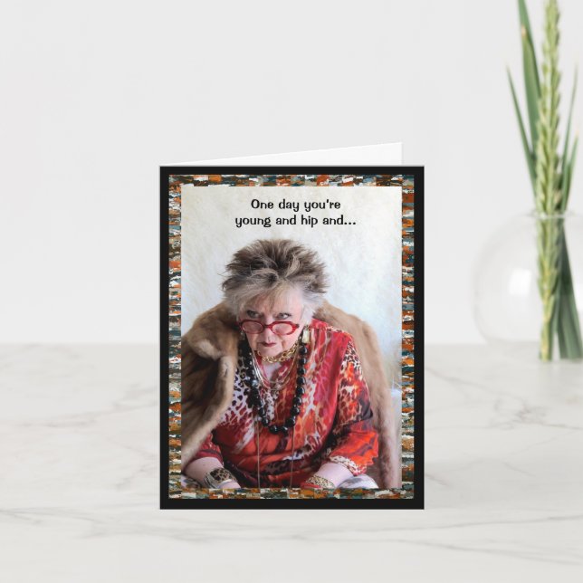 Cartão De tenra e anca a calça esticada (Frente)