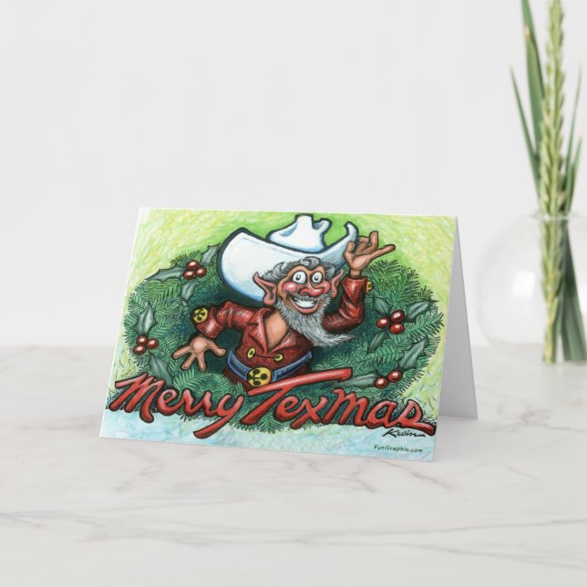 Cartão de Texmas (Frente)