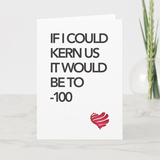 Cartão de Tipografia (Frente)