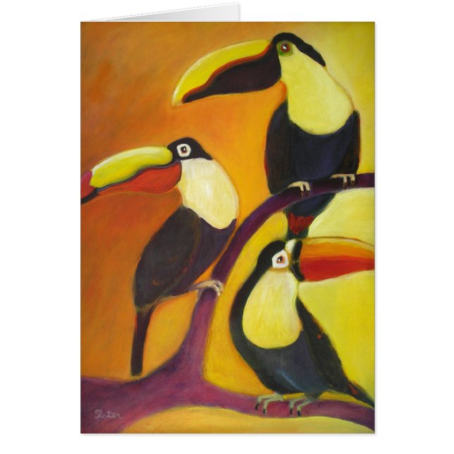 Cartão de Tocans (Frente)