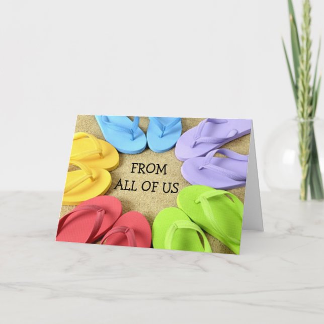 CARTÃO DE TODOS NÓS - ANIVERSÁRIO DE CHINELOS (Frente)