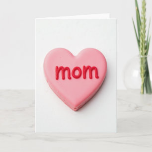 Cartão de Tratamento Doce Coração da Mamãe