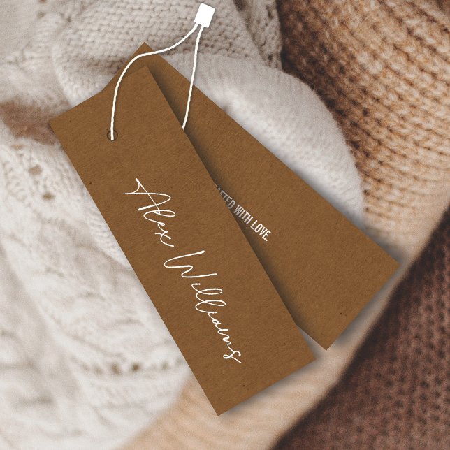 Cartão de travamento de negócios de logotipo minim (Criador carregado)