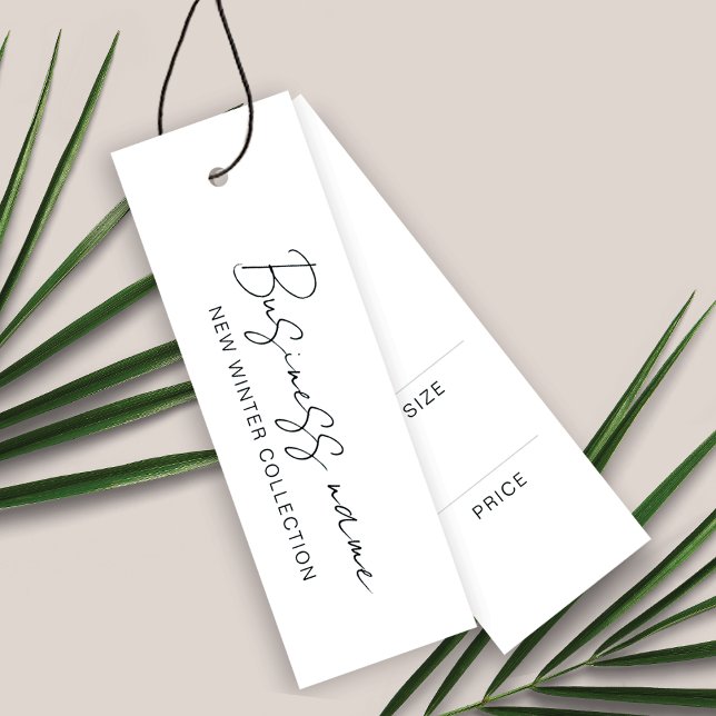 Cartão de travamento do preço do produto do logoti (Criador carregado)