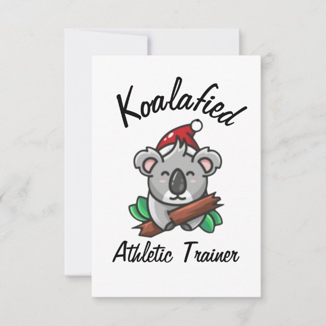 Cartão de Treinador Atlético Koalafied (Frente)