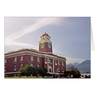 Cartão de Tribunal do Condado de Clallum