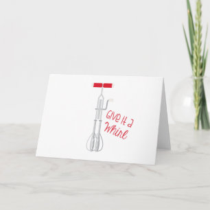 Cartão Dê Um Whirl