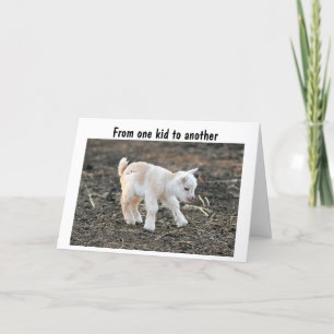 CARTÃO DE UMA CRIANÇA A OUTRA FELIZ ANIVERSÁRIO