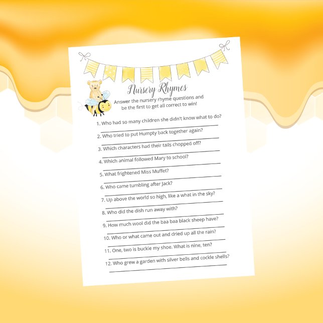 Cartão de Urso de Jogo Rhymes de Nursery (Criador carregado)