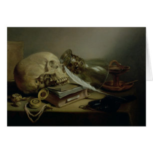 Cartão De Vanitas uma vida ainda
