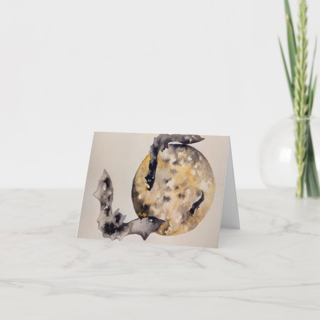 Cartão de Vazio Bat Dreams (Frente)