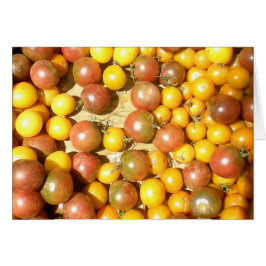 Cartão de Vazio Cherry Tomato