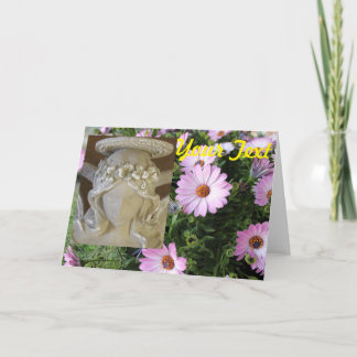 Cartão de Vazio de Anjo Amigos