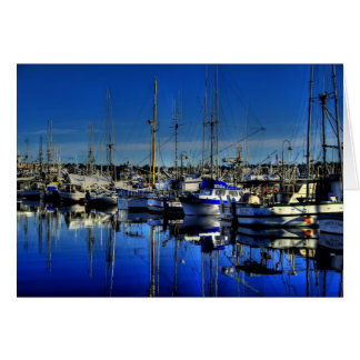 Cartão de Vazio de Barcos de Pesca