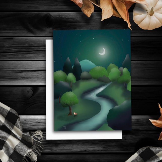 Cartão de Vazio de Ilustração de Livro Fantasia In (Criador carregado)