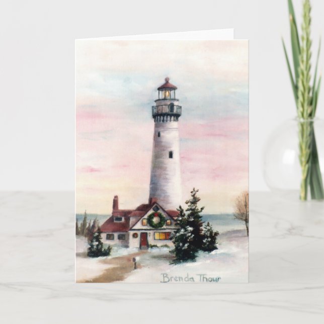 Cartão de Vazio de Natal (Frente)