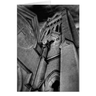 Cartão de Vazio de Torre da Igreja