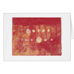 cartão de vazio fino