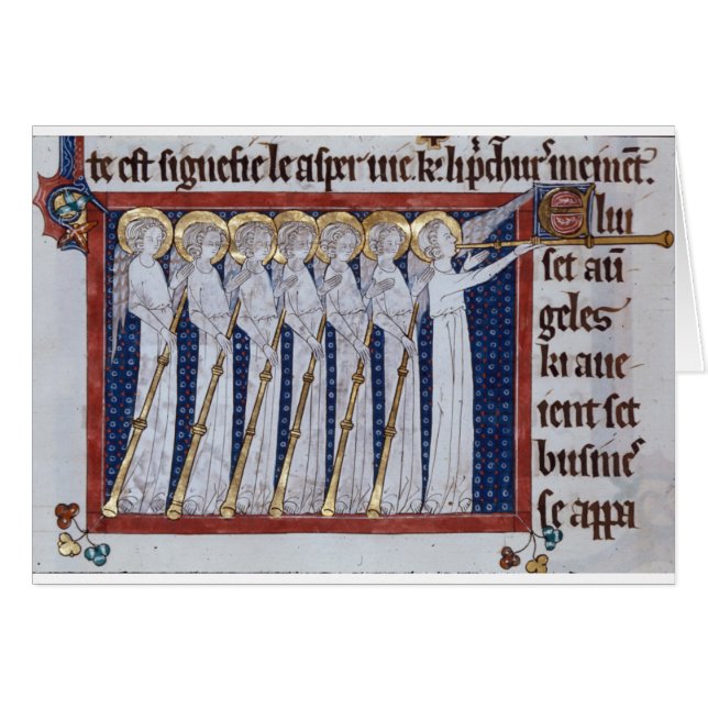 Cartão de Vazio Herald Angels (Frente Horizontal)