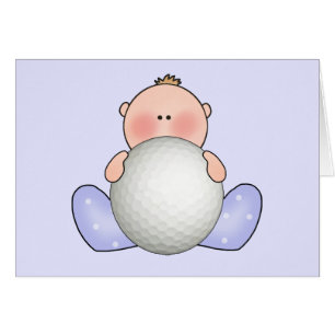 Cartão de Vazio Lil Golf Baby Boy