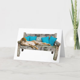 CARTÃO DE VAZIO QUEEN CHEETAH