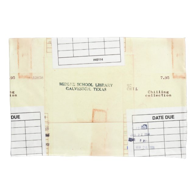 Cartão de Vencimento da Data do Livro da Bibliotec (Frente)