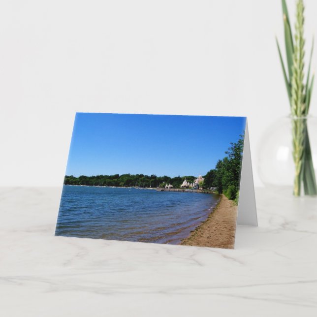 CARTÃO DE VERÃO: Lago Harriet "Beach"_ Card (Frente)