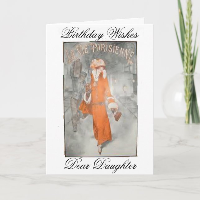 CARTÃO DE VERSÃO DA FILHA (Frente)