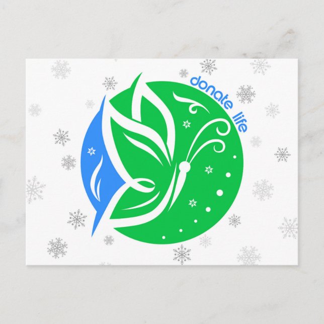 Cartão de Vida de Doador Personalizável para Empre (Frente)
