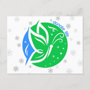 Cartão de Vida de Doador Personalizável para Empre