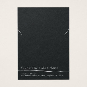 Cartão de vídeo mínimo moderno para colar ou pulse